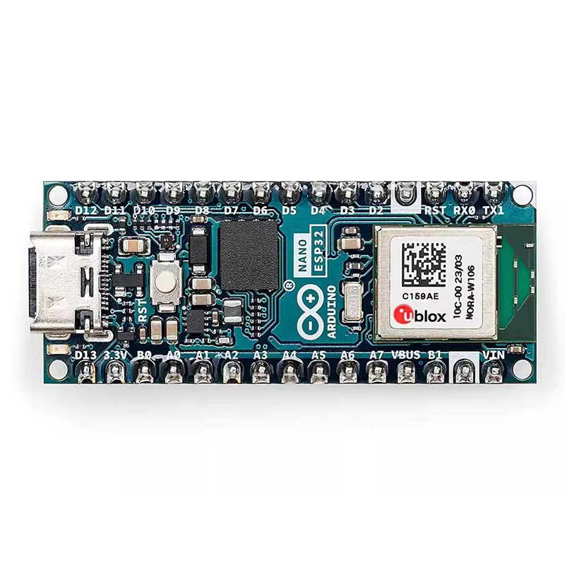 Spot Arduino Nano ESP32 with headers ABX00083 NORA-W106 ESP32-S3