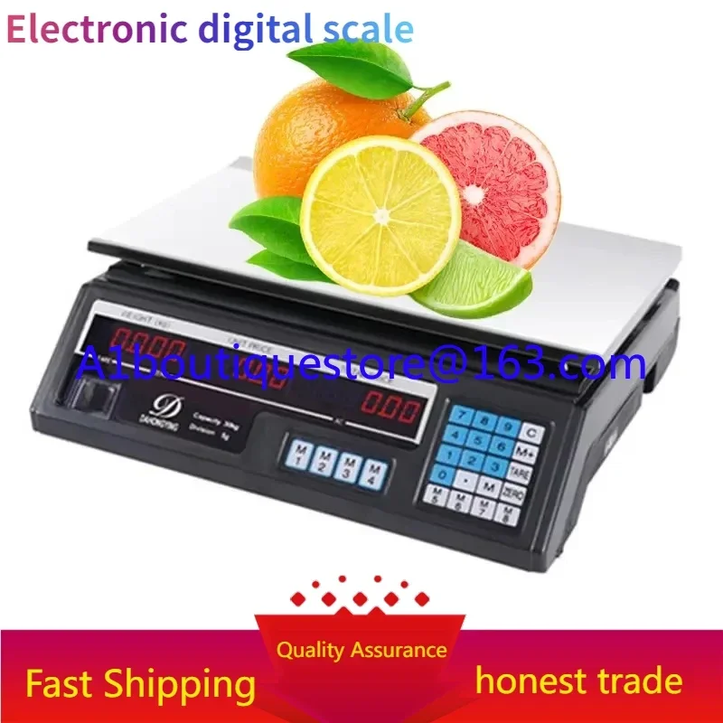 

30Kg 40kg high-precision digital weighing scale supermarket pricing scale electronic digital