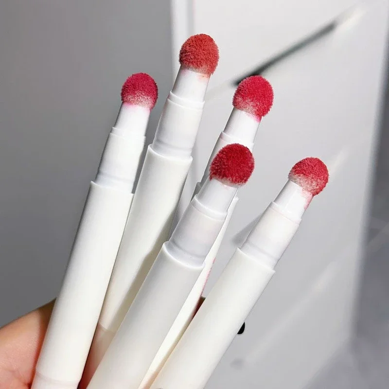 Rouge à lèvres liquide avec applicateur de coussin, velours 256, gloss, hydratant, crémeux, doux, fard à joues, maquillage multi-usages