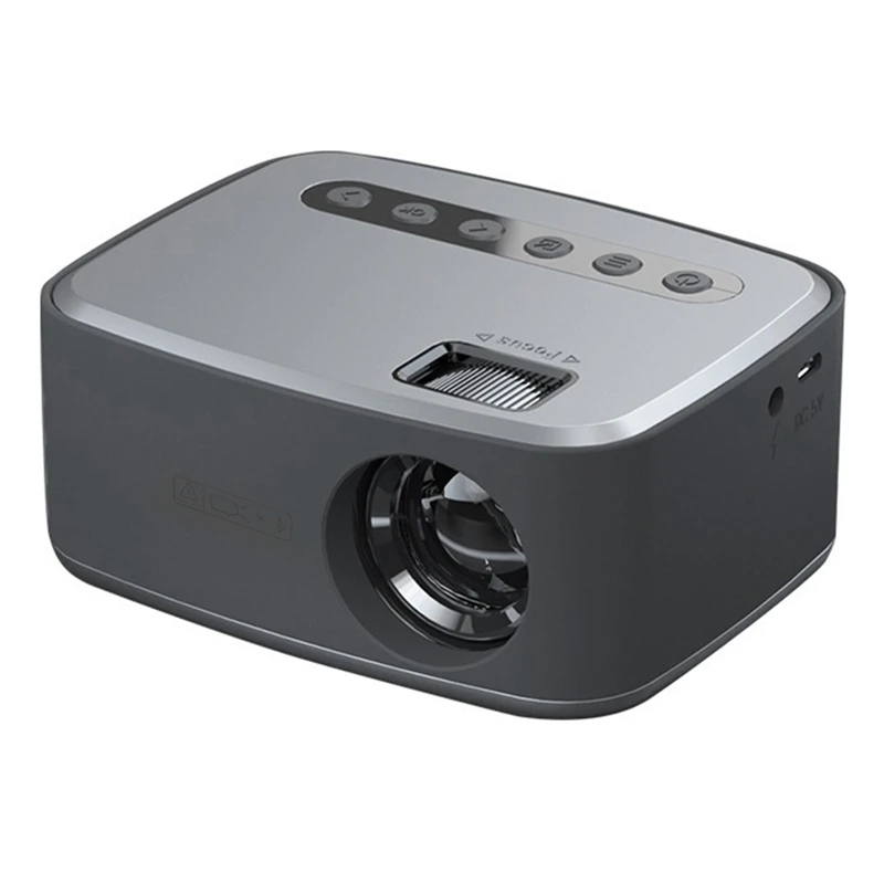 T20 Mini Projector 1080P Video Beamer Multimedia Home Theater Movie Projector Fit For Home Cinema Outdoor Beamer USB US Plug