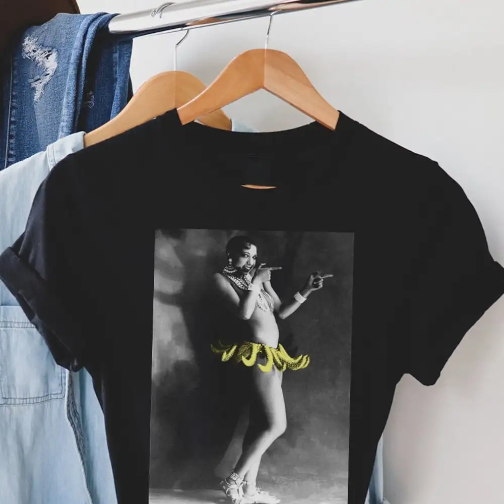 Josephine Baker T Shirt Banana Skirt Black History African American Girl Magic Bronze Venus Creole Goddess