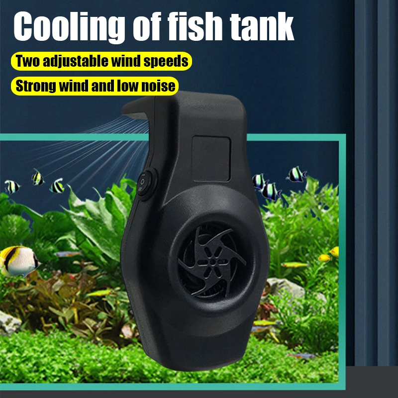 1PC USB Fish Tank Fan Cooling - đánh giá và giá Marine Aquarium Mini