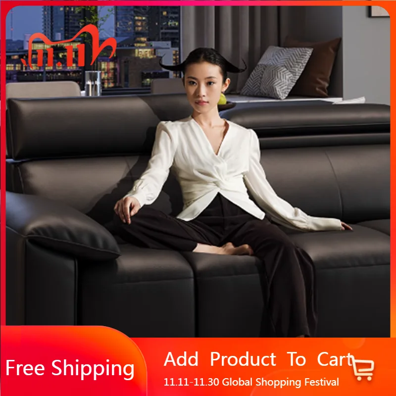 

Leather Floor Living Room Sofas Corner Modern Nordic Office Outdoor Sofa Designer Multifunctional Muebles Postmodern Furniture