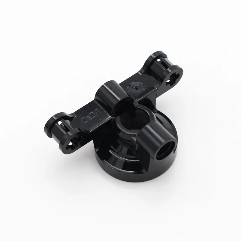 

20pcs Technology Parts 23801 Steering Wheel Hub Holder with 2 Pin Holes and 2 Axle Holes Bricks Building Block Compatible Toy