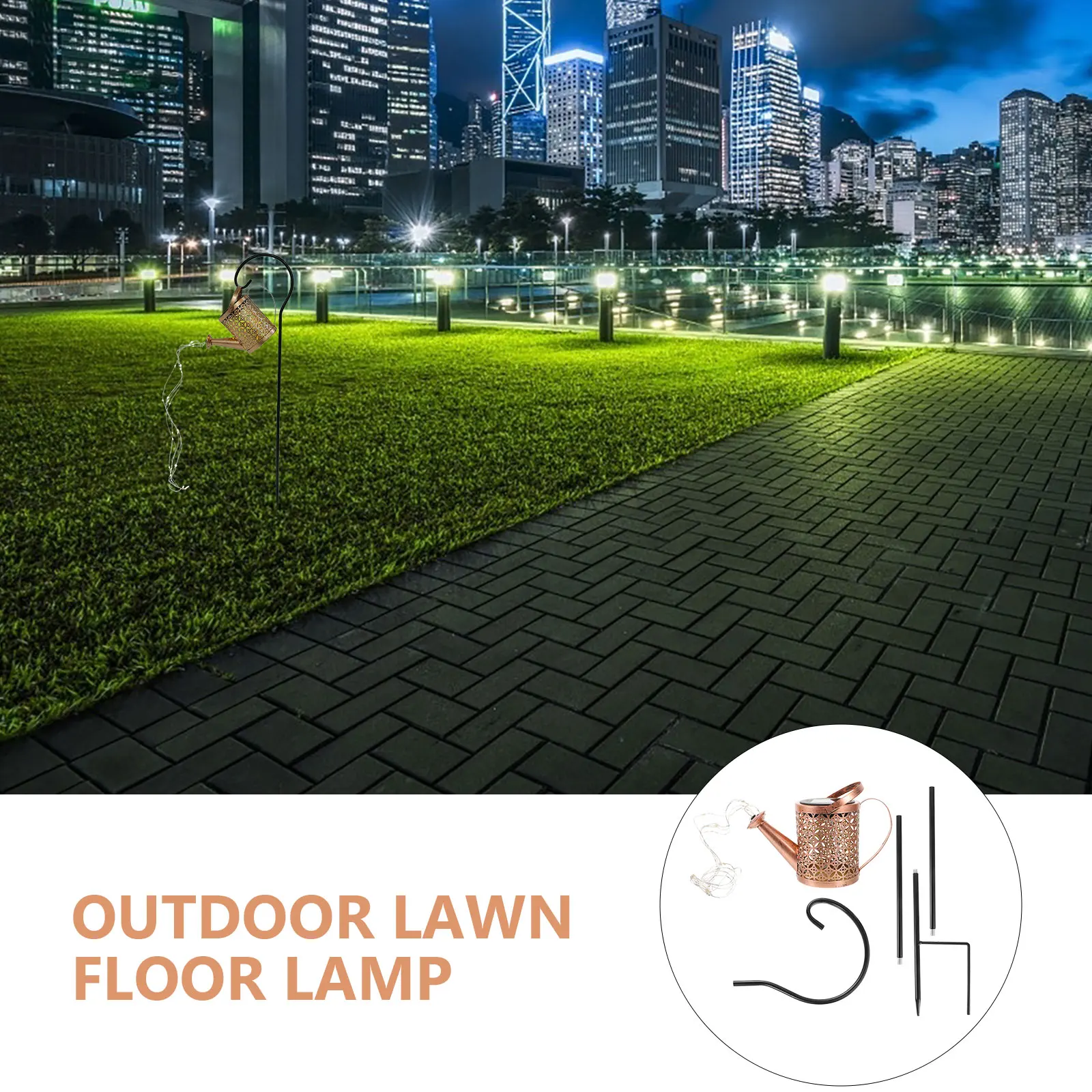 

1 set 1 Set Iron Craft Solar Lamp Outdoor Garden Light Waterproof Solar Light Decor For Backyard Patio Roadside