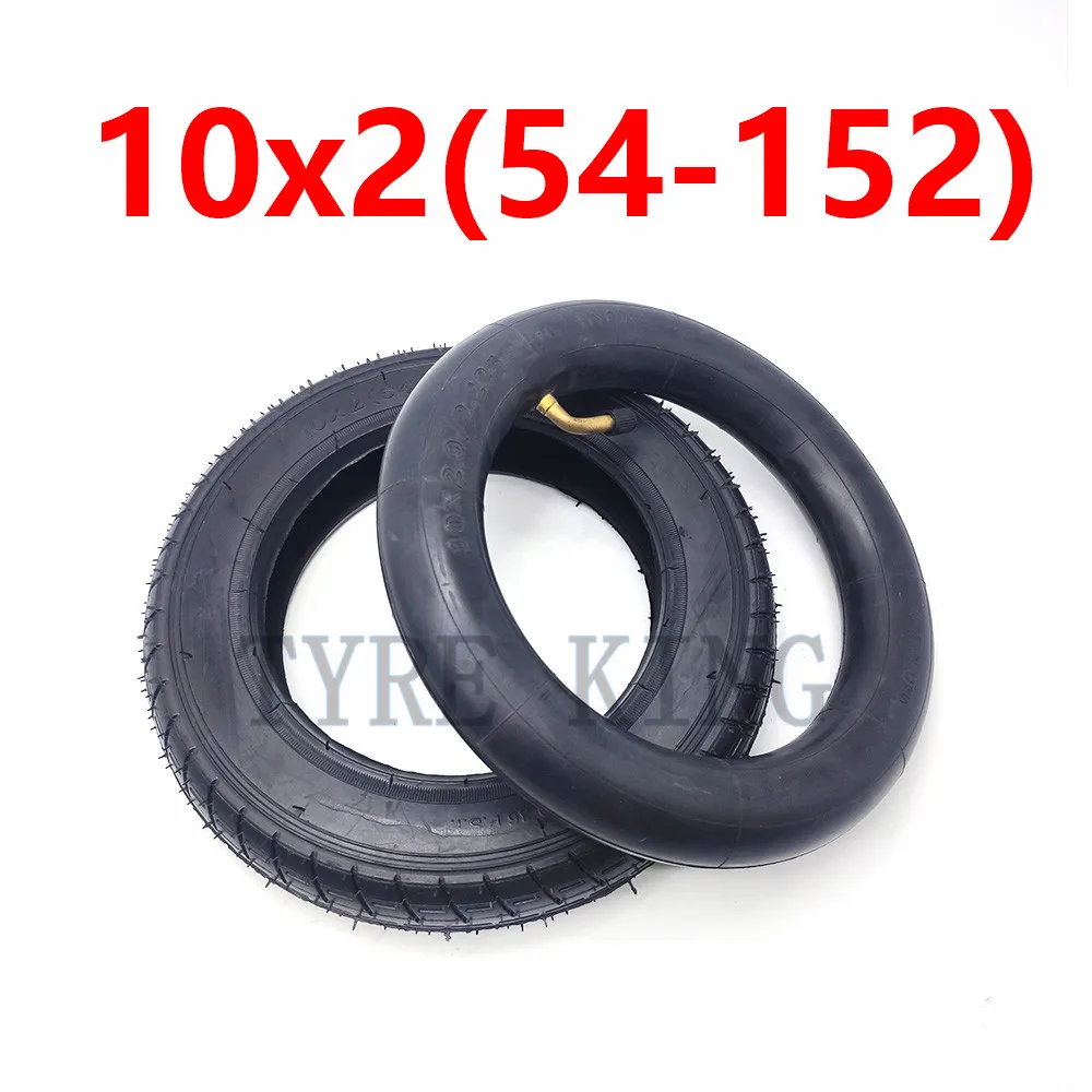 High Quality 10 Inch Tyre 10x2.0 (54-152) Inner Tube Outer Tire for Electric Scooter Children's Bicycle  Baby Carriage