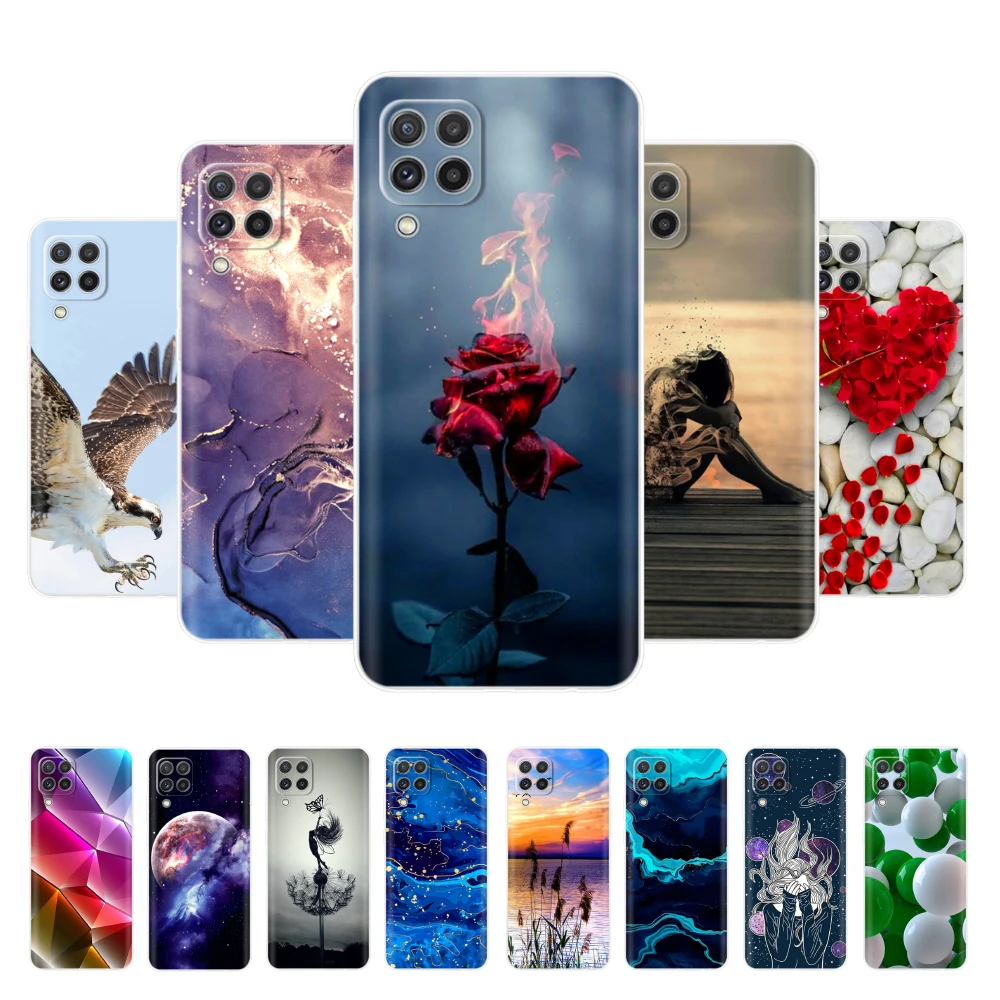 For Samsung A22 A22s Case Cute Silicone Soft Fundas Protect Phone Cover For Samsung Galaxy A22s A22 4G 5G A 22 SM-A225F Cases