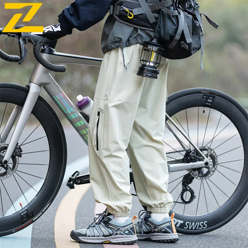 Men's Cargo Pants 2025 New Autumn Casual Loose Running Lightweight Trousers Outdoor Hiking Mountain Climbing Adventure Pants