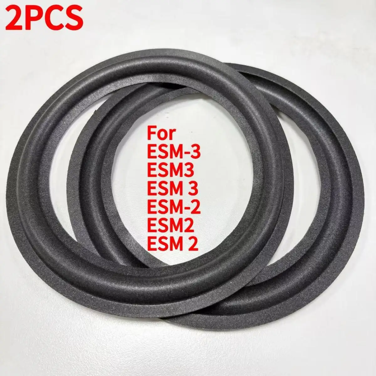 For Energy ESM-3 ESM3 ESM 3 ESM-2 ESM2 ESM 2 Speaker Foam Repair Folding Edge Ring （2PCS）