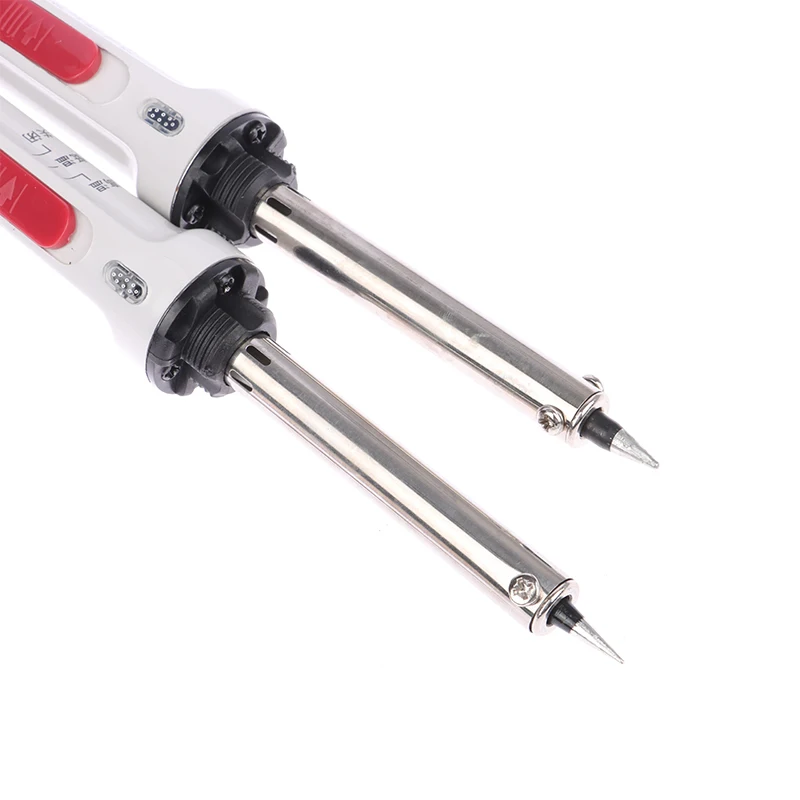 60W 100W White Electric Soldering Iron Double Temperature Control With Switch Welding Pen High And Low Temperature Welding Tools