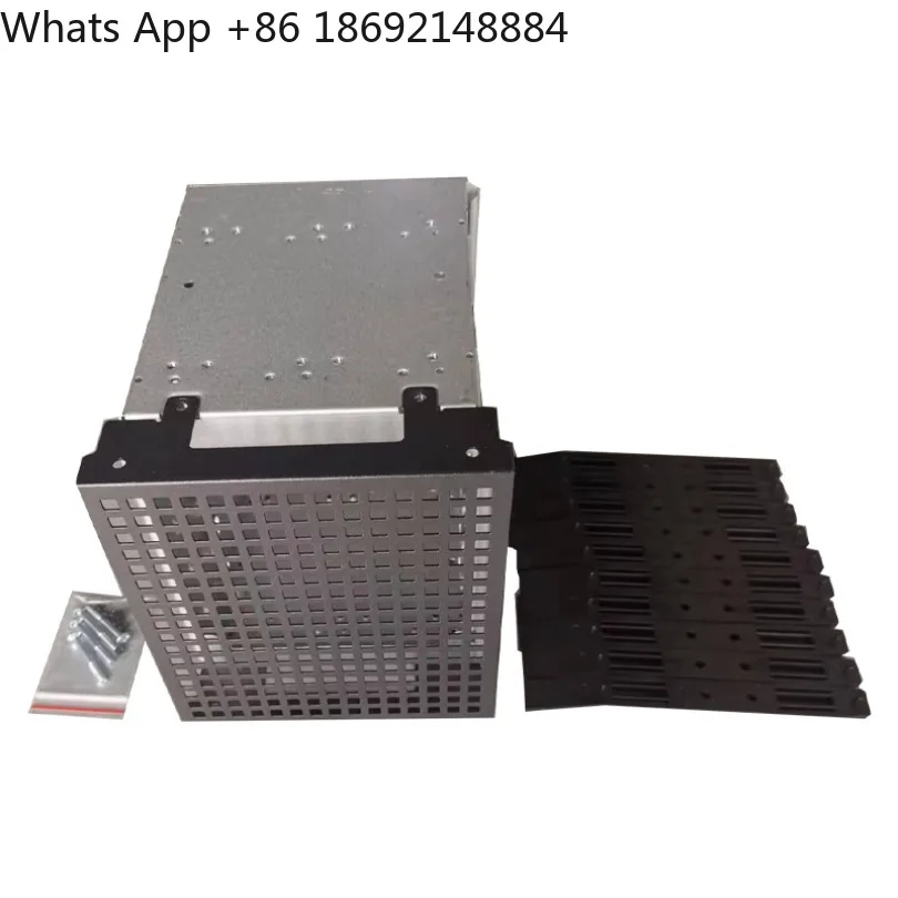 With fan 5-position 3.5-inch hard disk cage, optical drive position screw-free NAS storage bracket in stock