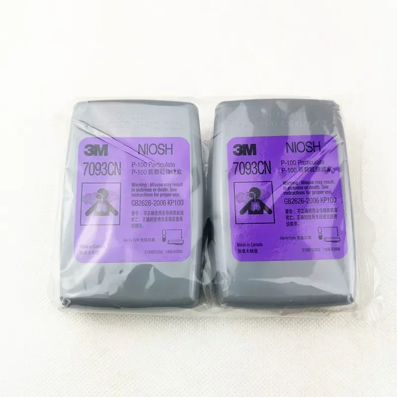 1pair  3M 7093CN Hydrogen Fluoride Cartridge/Filter   Respiratory