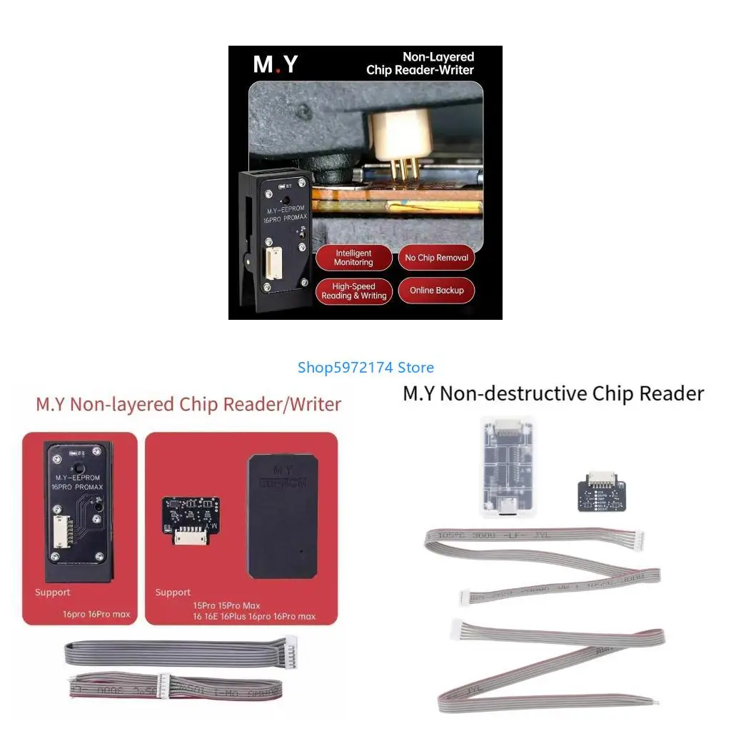 Y3NB Plastic Build YCS M.Y Read/write Charging IC EEProm Programmer Without Board Removal Quick Repair Solution Tool