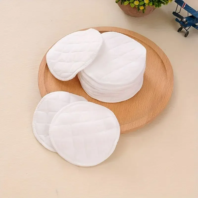 6/10PCS Soft Cotton Nursing Pads Washable Reusable Breastfeeding Breast Pads Absorbent Leak Proof Postpartum New Mom Comfortable