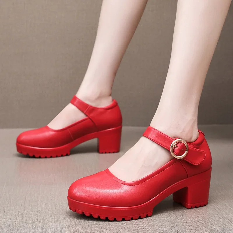 

New Women Heels Shoes Woman Wedding Shoes Women's Loafers Mary Jane Ladies Shoe Platform Heels Luxury Pumps Designer Heels 33-43