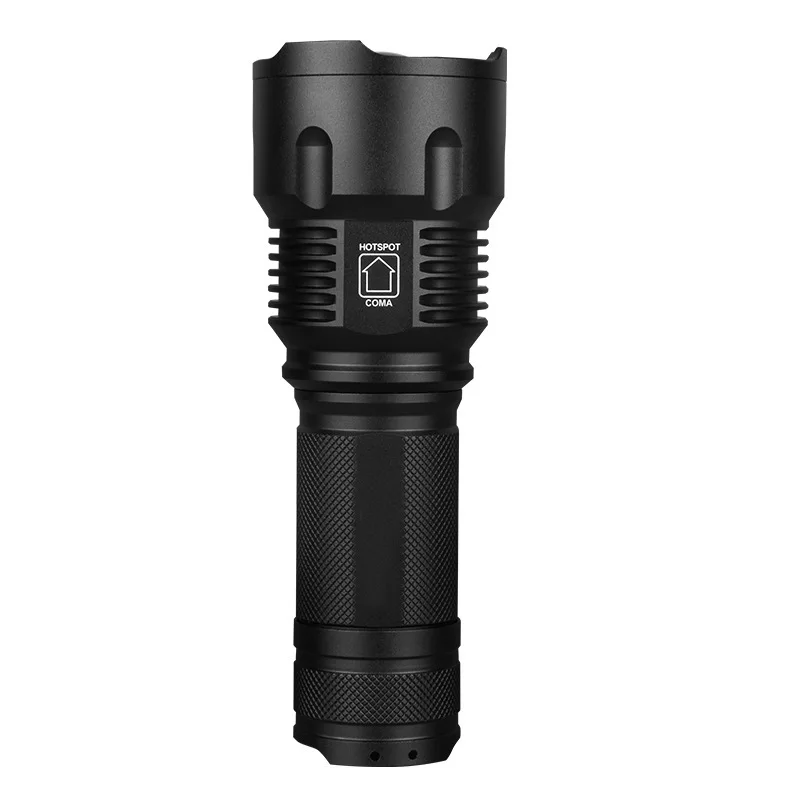 Dedicated Flashlight Strong Light 26650 Long-Range Home Zoom Outdoor Search Lamp