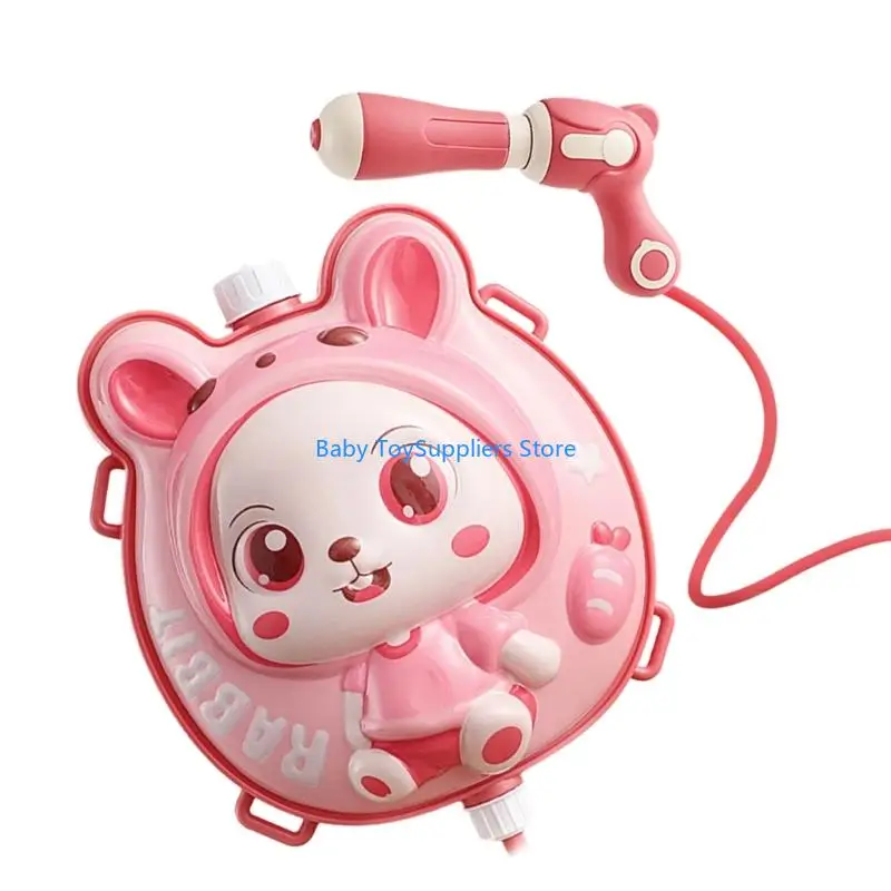 R1WF Kids Water Guns Backpack Tullout Water Squirter speelgoed voor familiebijeenvoering Party