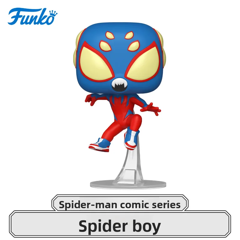 Funko POP Original Marvel Spider - Man: Comic Spider - Boy Global Limited Edition Peripheral Action Figure Ornament Doll Gift - Image 4
