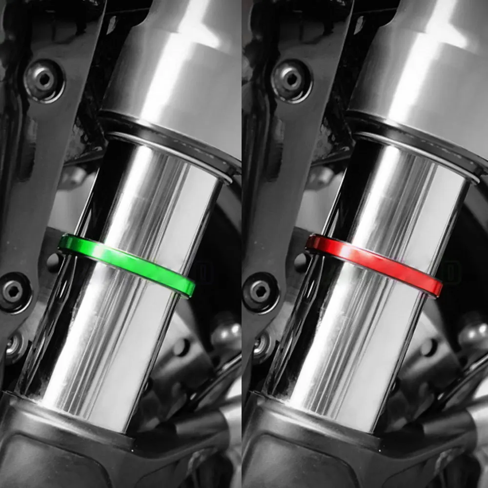 لكاواساكي ZZR1400 ZZR 1400 1200 600 250 ZZR250 2006-2025 2024 2023 2022 2021 التعليق الأمامي امتصاص الصدمات 40-47 مللي متر 32-39 مللي متر #6