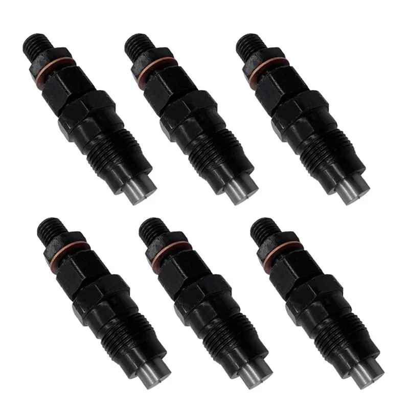 

6Pcs 4D56 Engine Fuel Injector Nozzle DN0PDN112 MD103301 For Mitsubishi L200 L300 1986-2013 Pajero 1982-2004 MD196607