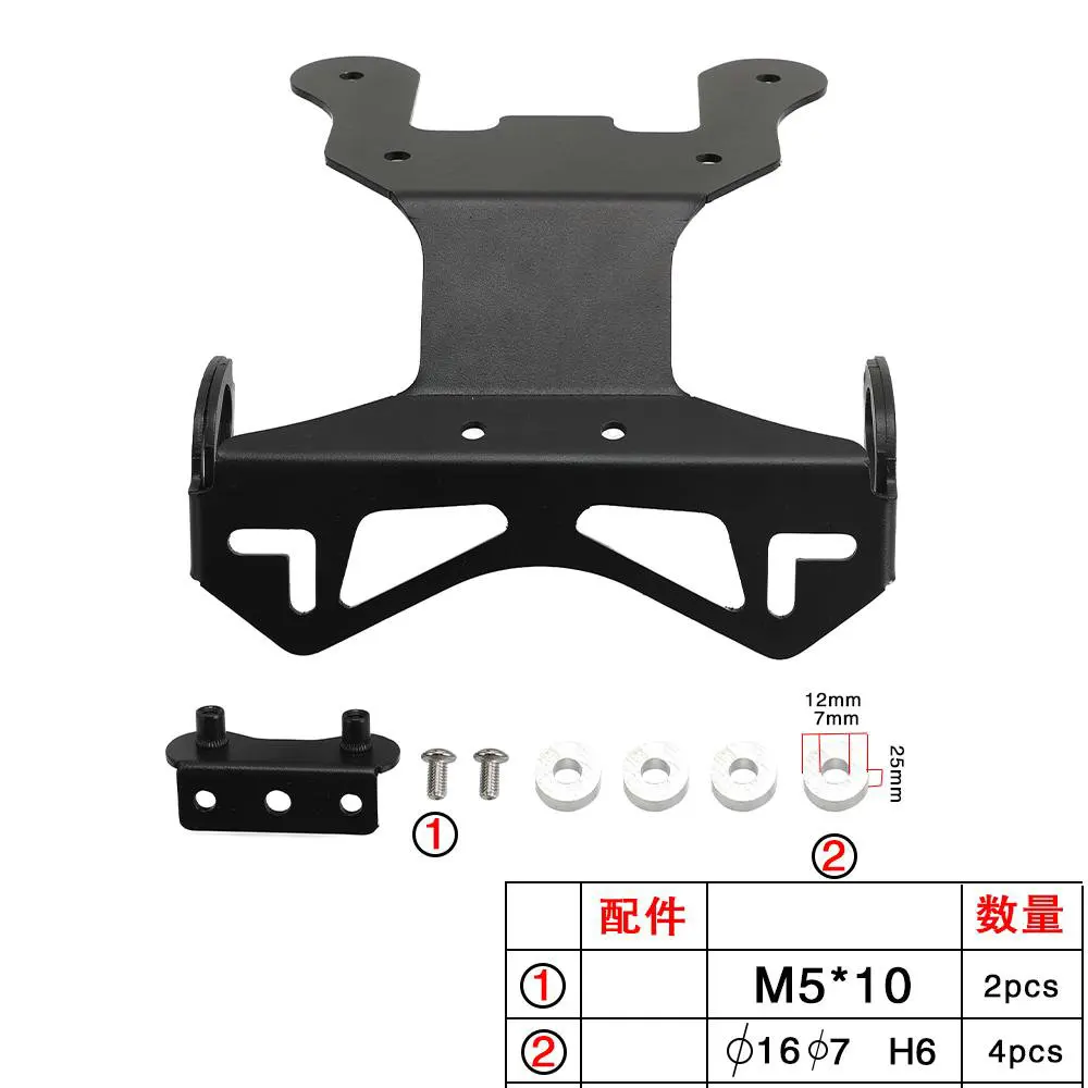 

For Honda CRF 1100L CRF1100L Africa Twin Adventure Sports 2020-2025 Motorcycle Accessories Number License Plate Holder Bracket
