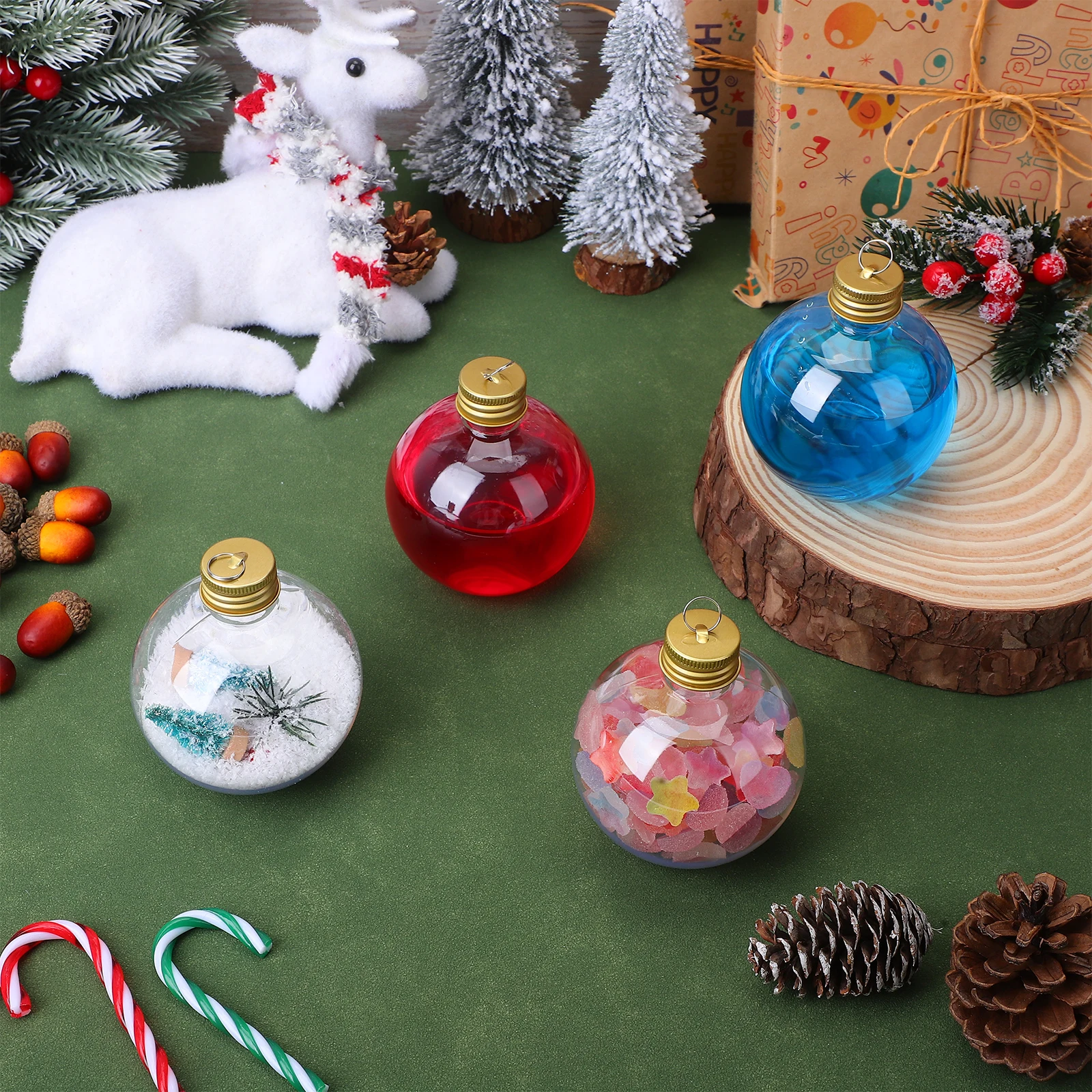 

10Pcs Bulb Shaped Clear Bottles Leak Proof Portable Milk Containers Travel Juice Bottles Airtight Drink Storage