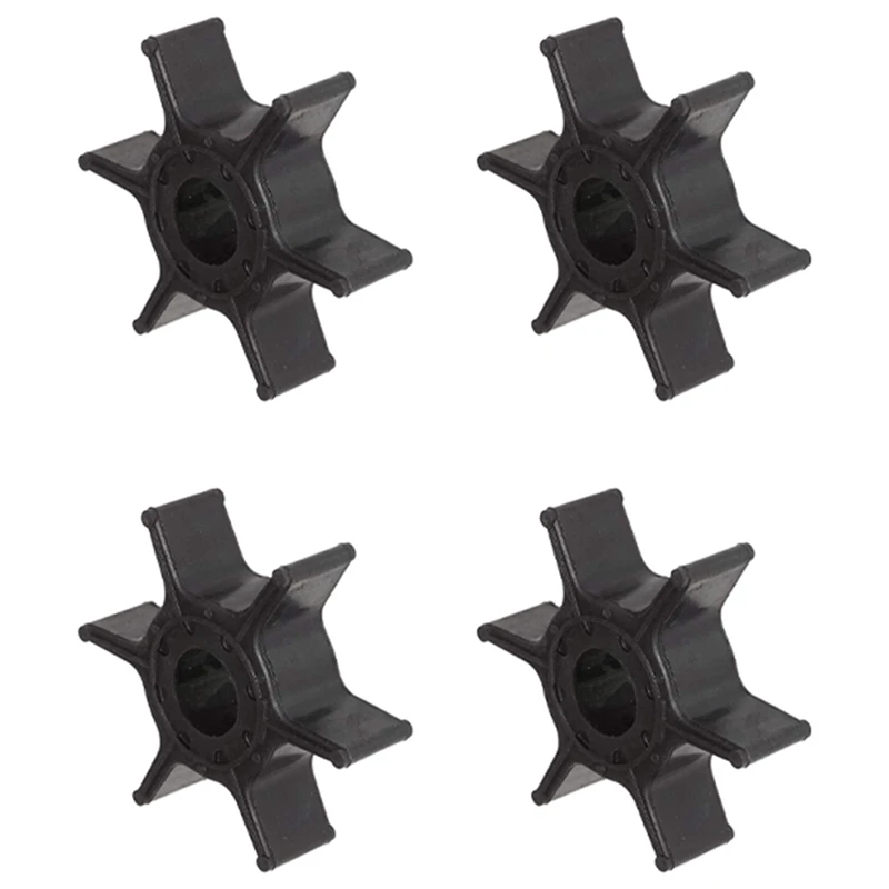 4X Outboard 8HP 9.9HP 15HP 20HP Water Pump Impeller 63V-44352-01 Fit For Yamaha