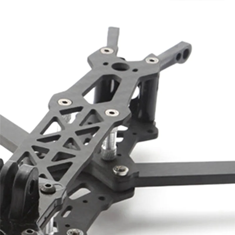 

MACH-Mark4 225Mm Drone Frame Carbon Fiber Long-Distance Flight Frame RC Drone Modification Accessories RC Drone Accessories Blac