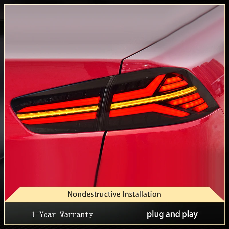 Taillight Styling FOR Mitsubishi Lancer EVO EX 2008-2021 Tail Light DRL Rear Upgrade LED Bulbs Configure Auto Tools Accessories - view 2