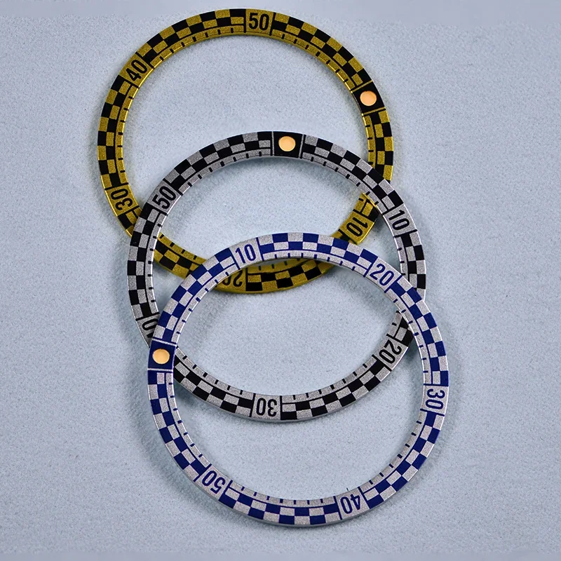 HEIMDALLR 31.5-38mm inserto lunetta in alluminio per NH35 NH36 movimento orologio subacqueo orologio da uomo orologio automatico