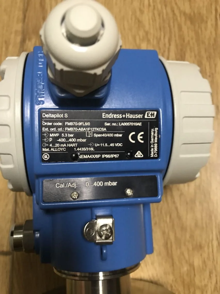 E+H pressure transmitter Cerabar PMP71 - pressure transmitter