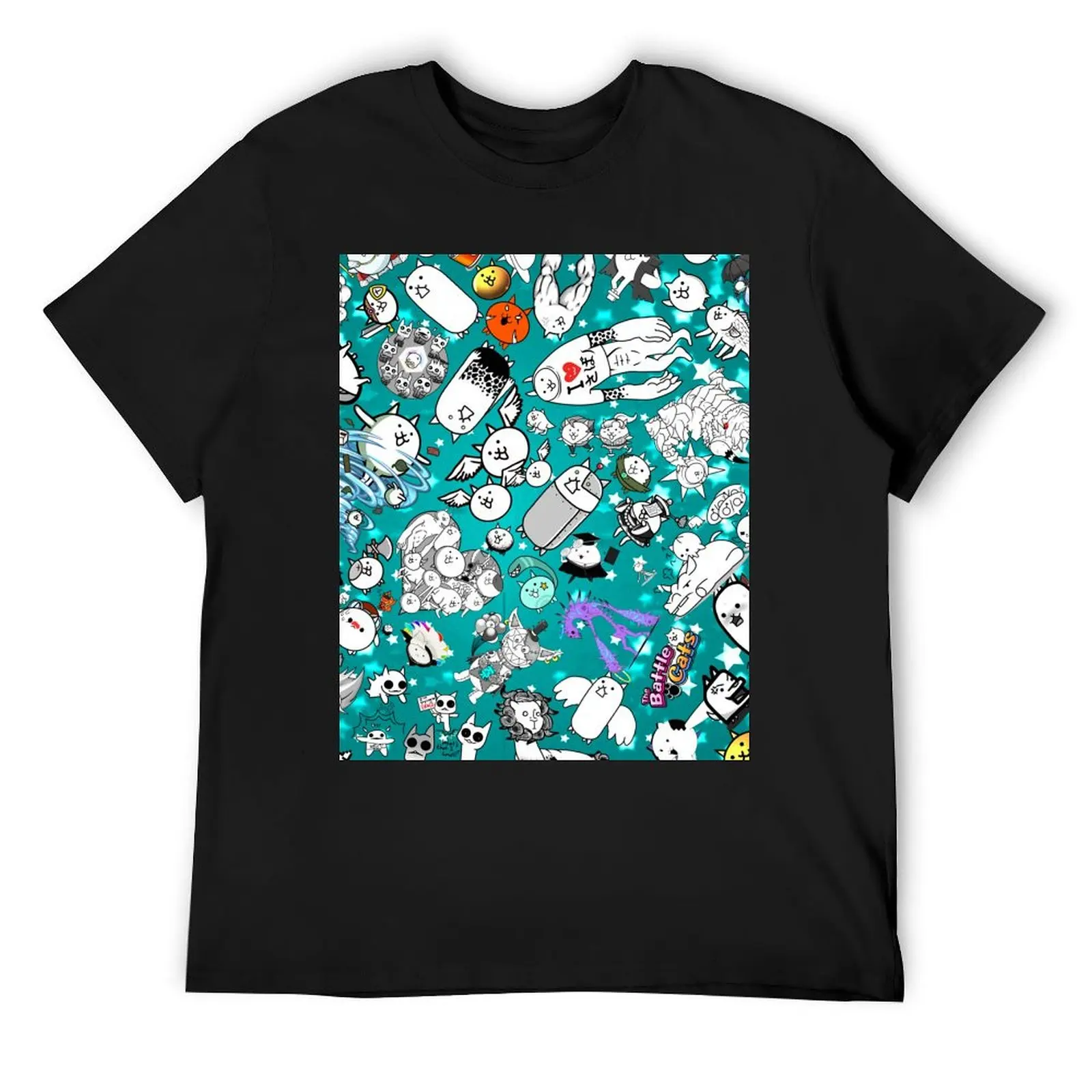 

Battle Cats T-Shirt oversize t-shirts man man t shirt plain plain black t shirts men