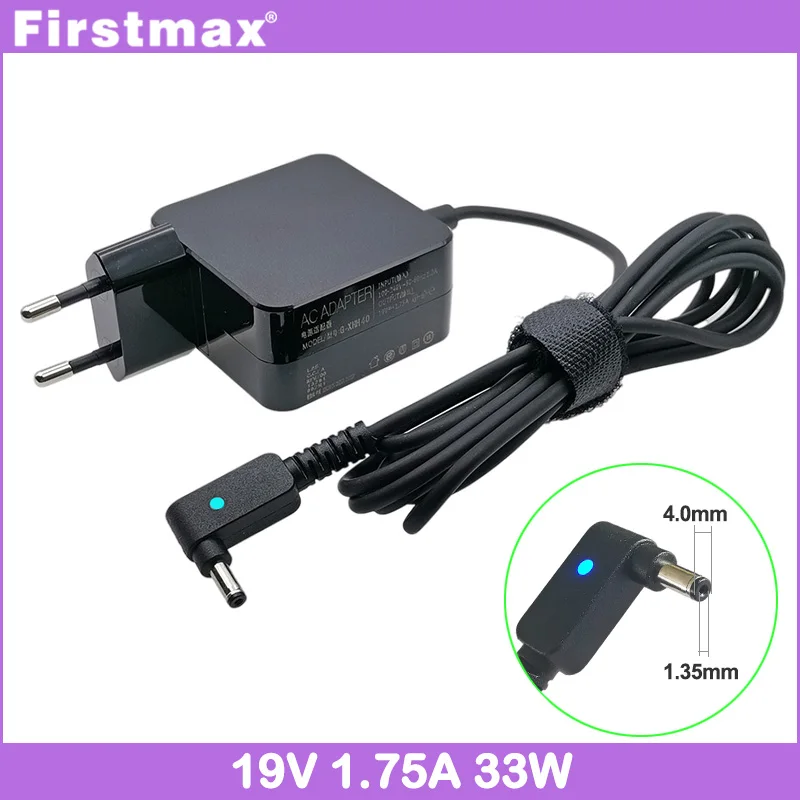 

33W Laptop charger 19V 1.75A AC Adapter for Asus X403MA X403SA E406MA E406NA E406S E406SA F407M F407MA F409MA X409MA E410MA