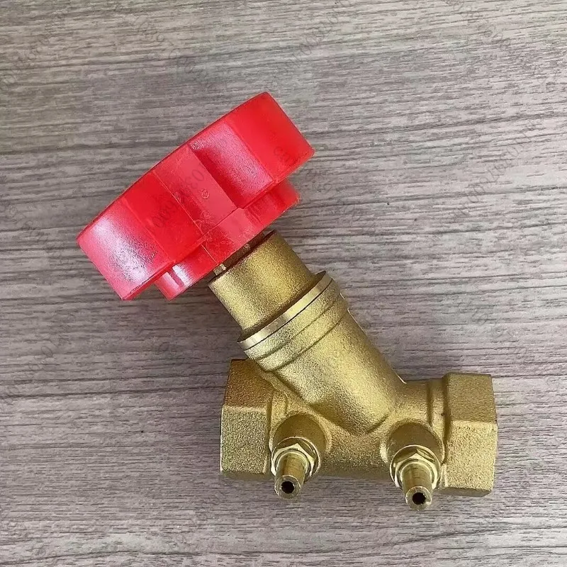 1pc Static Balancing Valve for Maintain Water Balance Female Threaded Static Balance Valve Threaded Double Regulating Valve