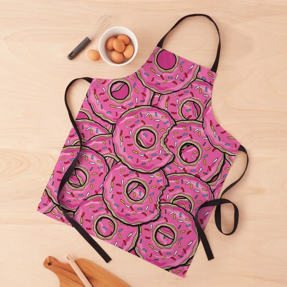 Donuts Apron Dress Teacher Apron