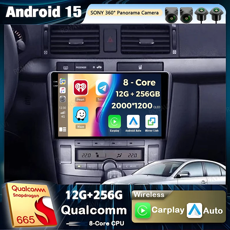 Android 15 Car Radi…