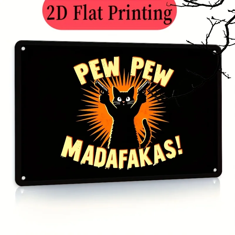 Iron Metal Wall Sign - 