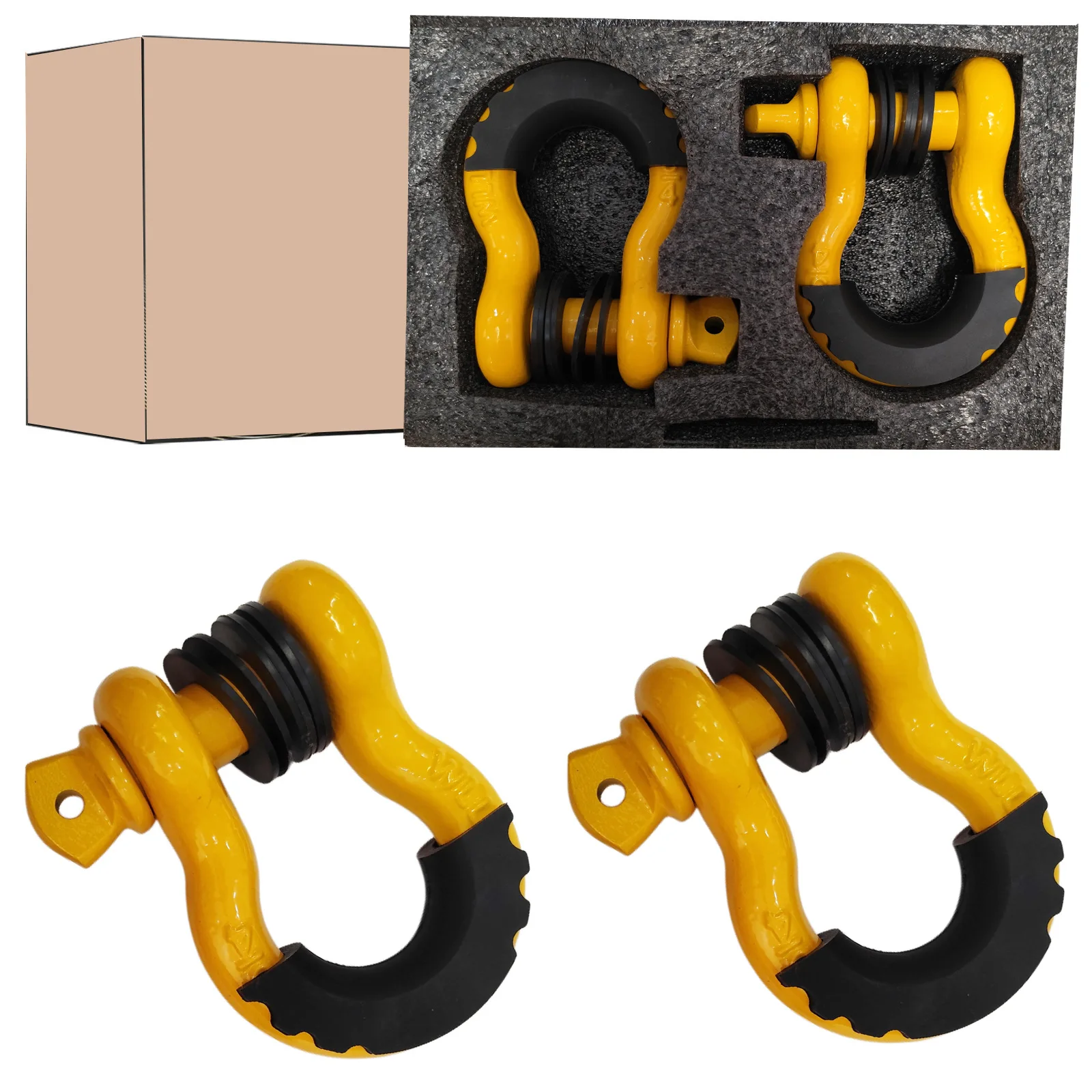 Towing Shackle Hook for Towing Hauling Recovery Kits for Suzuki Jimny 2019 Jeep/Truck Offroad Tow Parts 4x4 Exterior Accessories