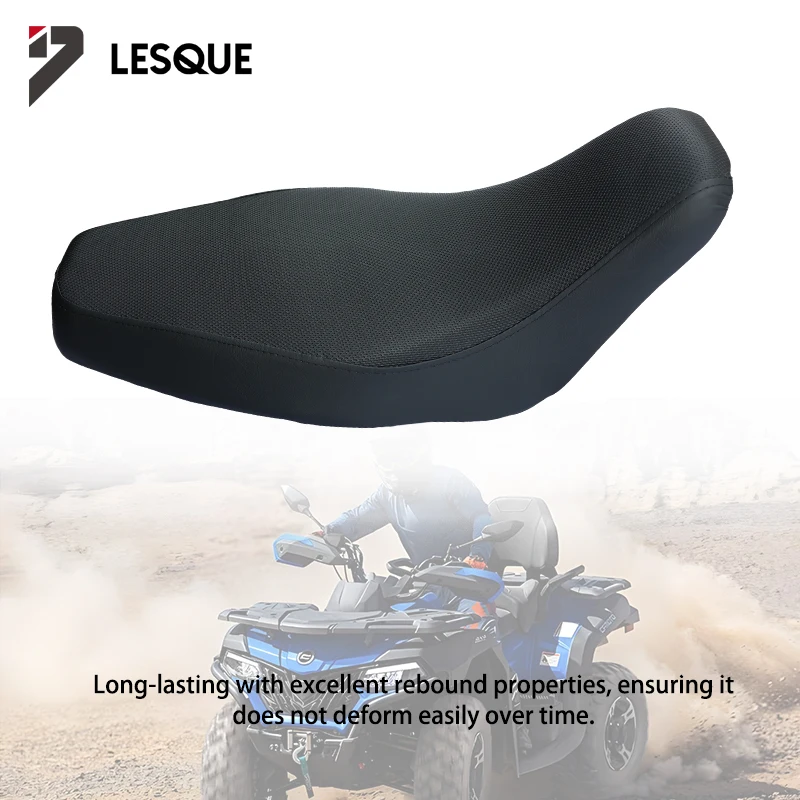 LESQUE Pit Dirt Bike Black Foam Seats Cover Saddle For Kids Small Polaris Mini ATV Quad Off Road 110cc Four-wheel Vehicle