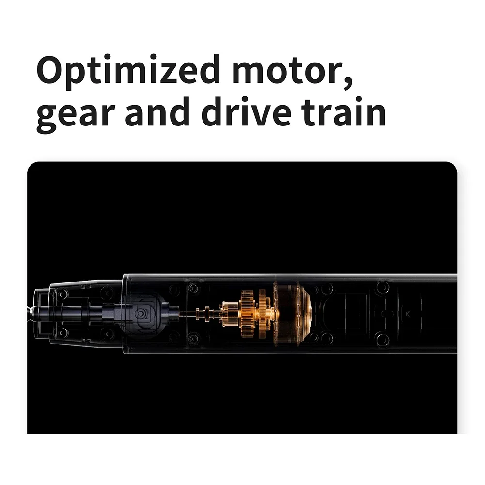 

Reciprocating Electric Sander Pen with 8 Interchangeable Heads and 7 Grit Levels for Detailed Craft and Model Finishing