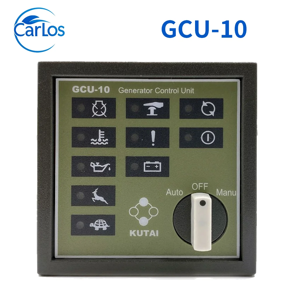 Original GCU-10 GCU10 Genset Auto Start Controller Module For KUTAI Diesel Generator Control Unit