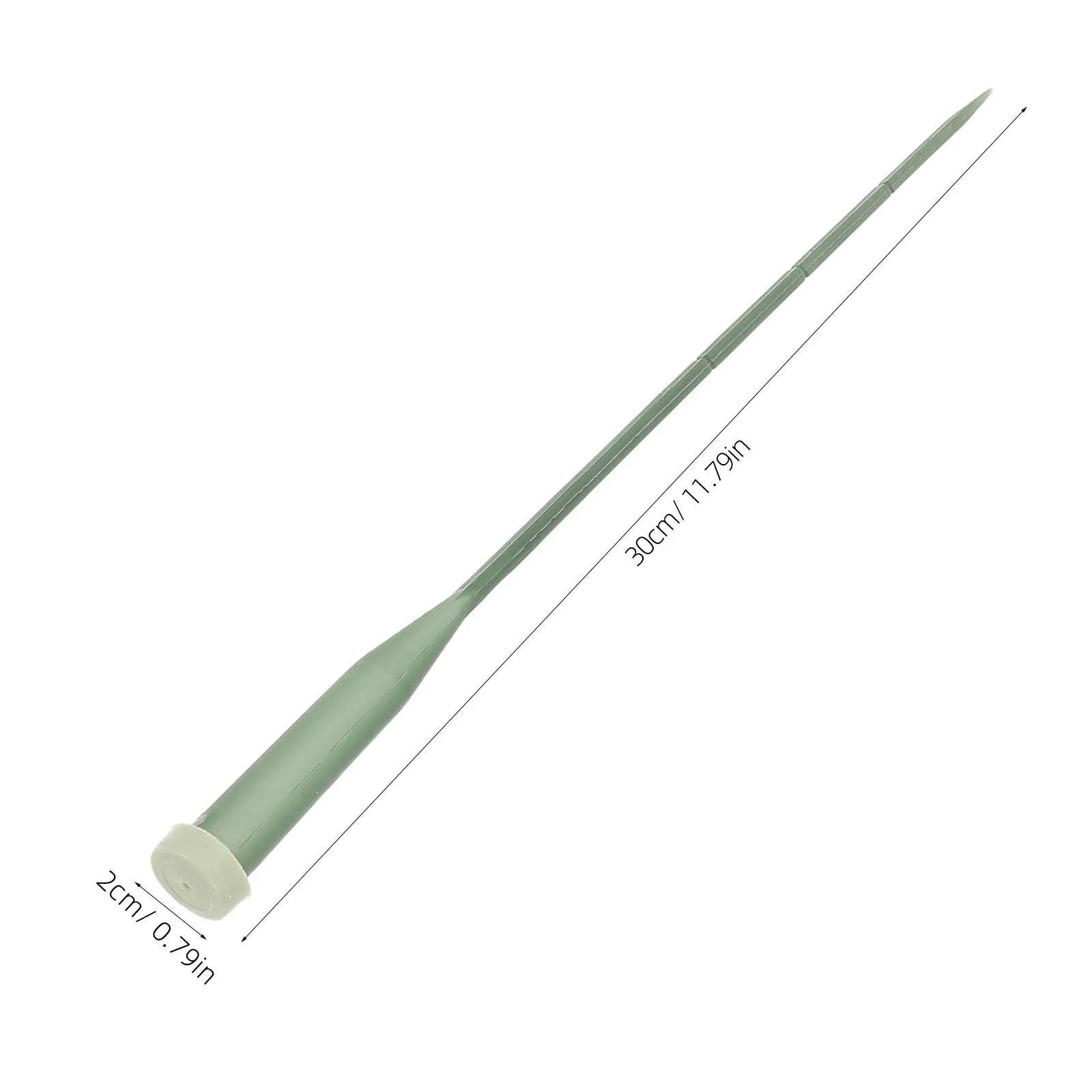 25Pcs Floral Water Tubes Plastic 14.5cm Flower Stem Holders Leak Proof Caps for Orchids Roses Flower Shop Supplies