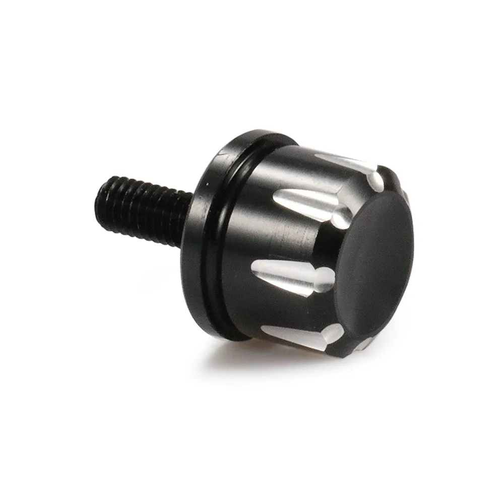 1pc schwarz motorrad cnc m6 hintere kotflügels itz schraube sitz schraube mutter für harley sportster 883 softai dyna electra road glide fatboy