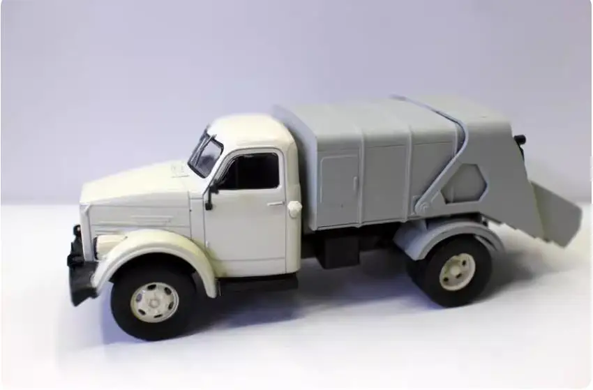 

1/43 New Arrival Special Price Diecast Metal Vintage Russian 51A Garbage Transport Truck Model Furniture Display Collection