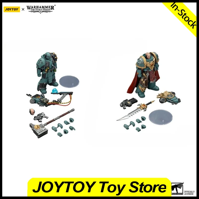 

In Stock JOYTOY Action Figure 1/18 Warhammer 40K Sons of Horus Tybalt Marr Siege Breaker Figure Model Toys Gifts Collection