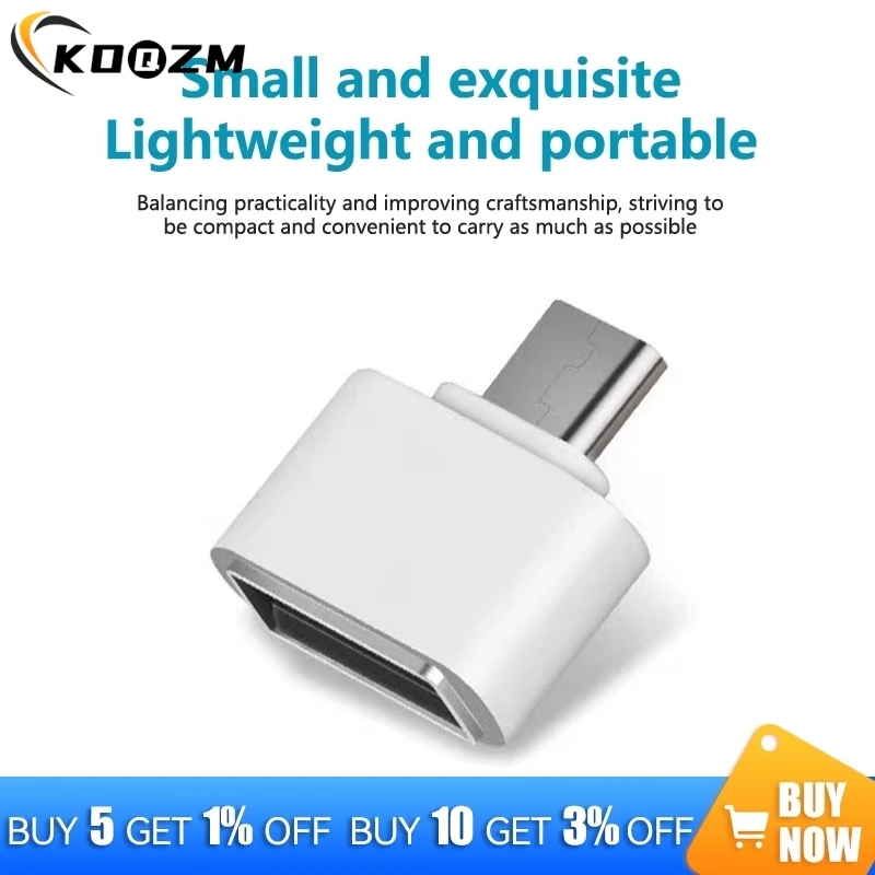 1PC Micro USB OTG Cable Adapter For Xiaomi Redmi Note 5 Micro USB Connector For S6 Tablet Android USB 2.0 OTG Adapter