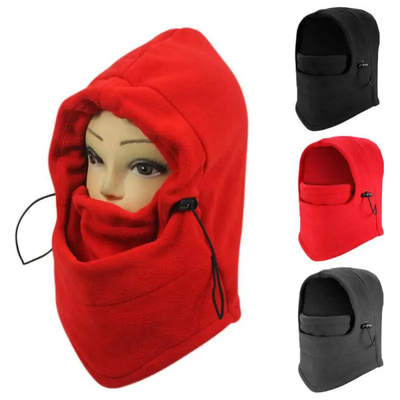 Winter Warm Cap Men Women Waterproof Windproof Thermal Hats Balaclava Hat Hooded Neck Warmer Hiking Scarves Hats Cycling Cap