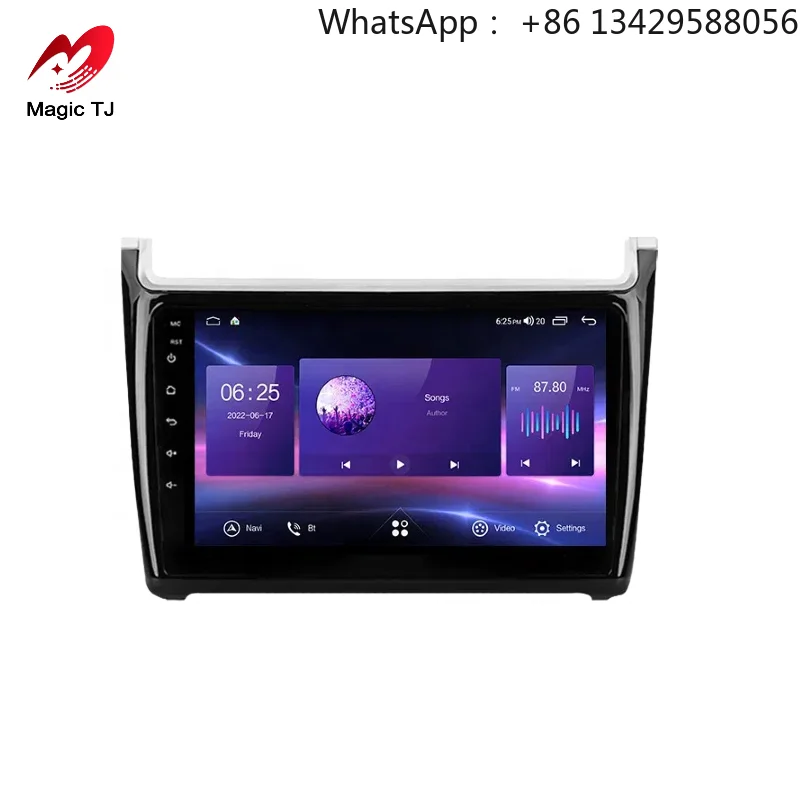 

For Volkswagen POLO 2011-2016 Car-Mounted Android Universal Screen Full Network Navigation System 8 Cores Standard Built-in GPS