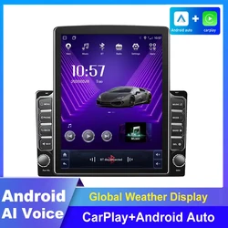 8 cores 2DIN Android 15 Car Radio Stereo Vertical screen For BMW X5 E53 E39 E38 Carplay Intelligent system video players