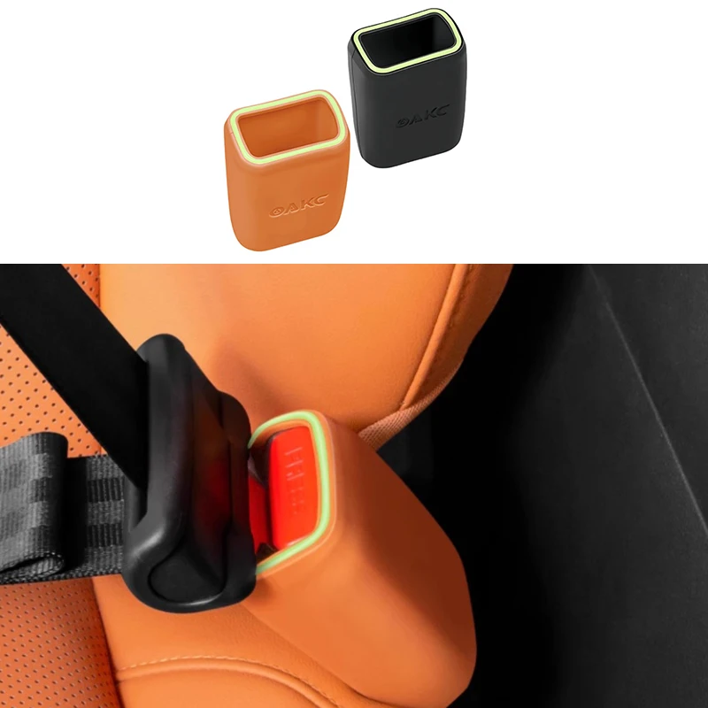 

Силиконовый защитный чехол для автомобильного ремня безопасности, подходит для Haval H9 2024, модифицированный светящийся защитный чехол с пряжкой ремня безопасности